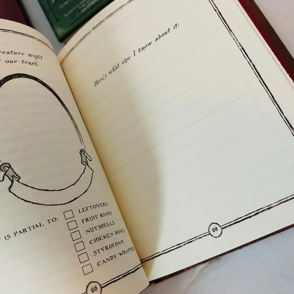 The Spiderwick Chronicles Lot Book 2 4 5 and Notebook Fantastical Observation HC - Picture 7 of 7